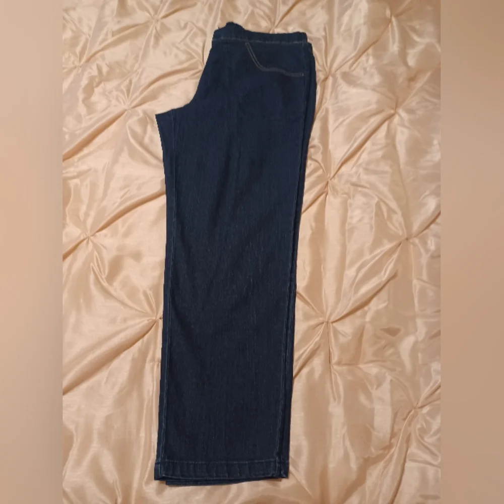 Dark Blue Denim Jeans (Pull On)Size XL - Picture 9 of 11